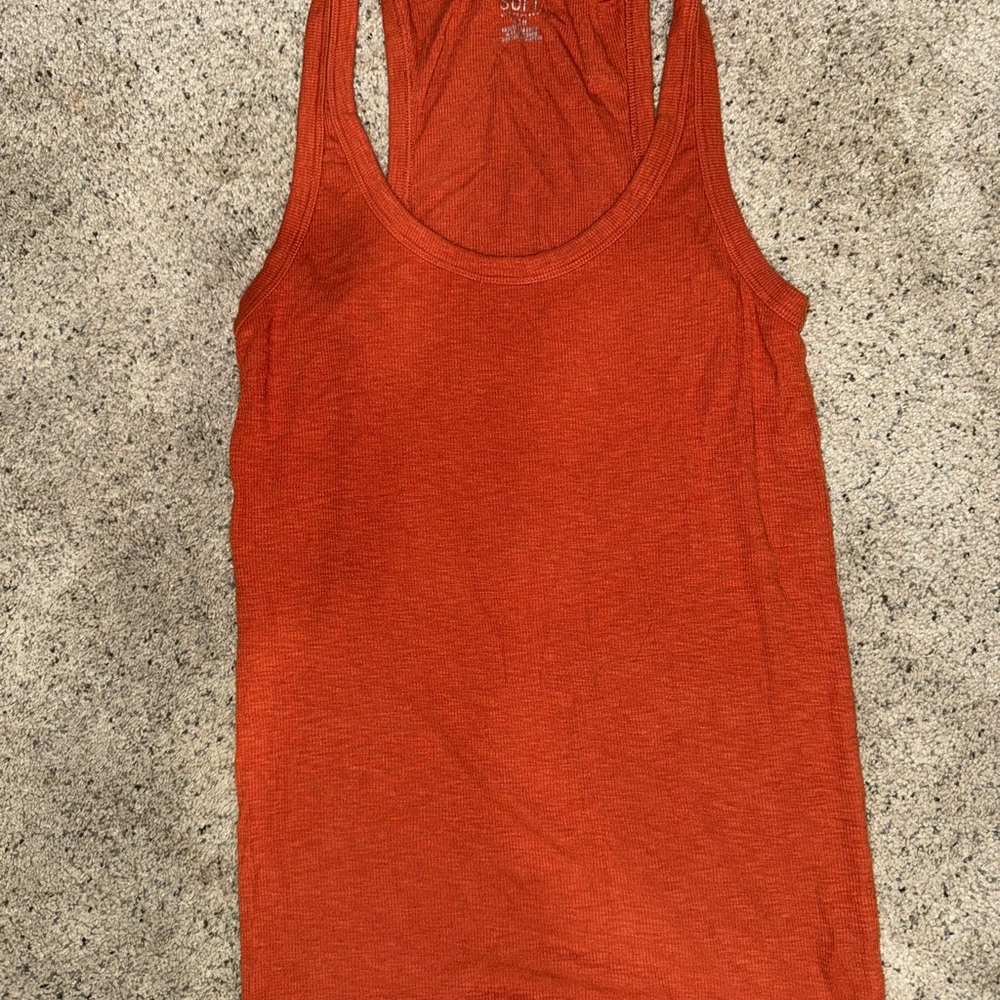 Women's Orange Tank Top
